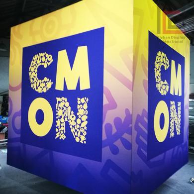 3m x 3m Cube Hanging Sign